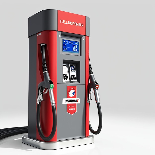 Photo fuel dispenser modern design