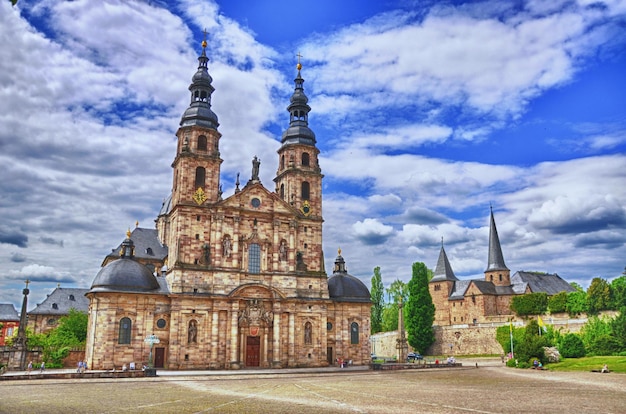 Fuldaer Dom Cathedral in Fulda Hessen Germany HDR