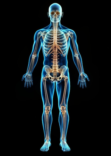 Full Body XRay Scanning Full Human Body Anatomy