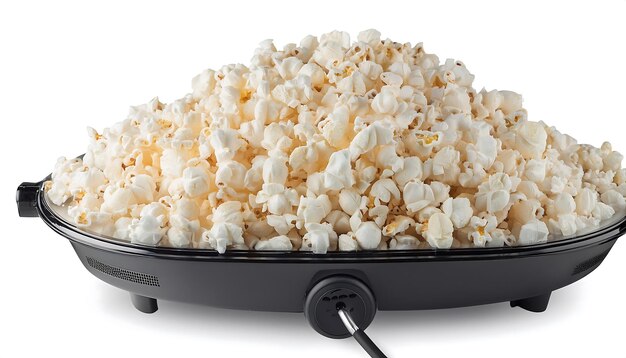 Full Depth of Field in Clipping Path for Electric Popcorn Makers Popcorn makers isolated w