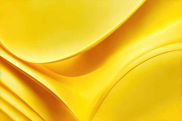 Full frame abstract yellow background AI Generated