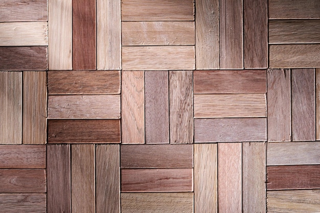 Full frame close up of wood parquet flooring