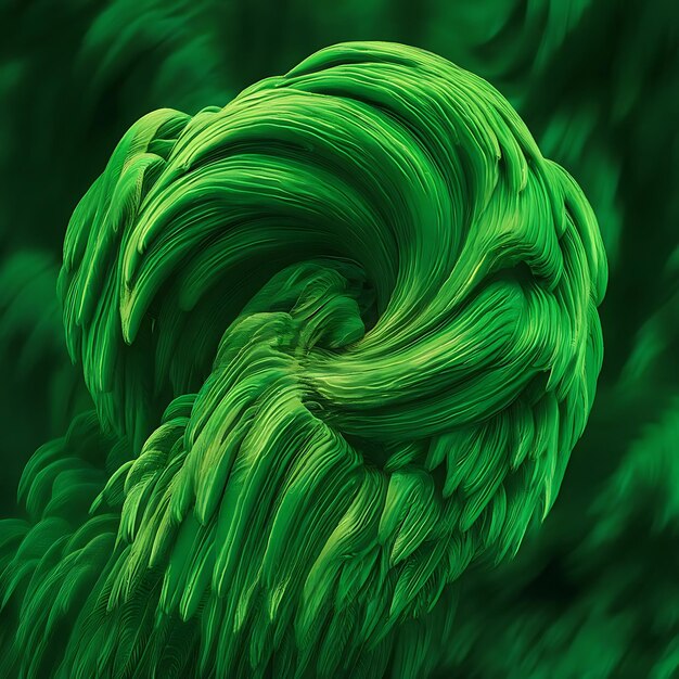 Full frame of green blurred texture