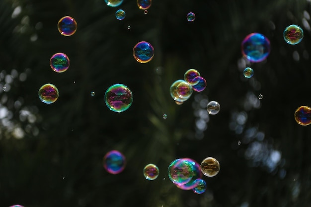 Full frame shot of bubbles