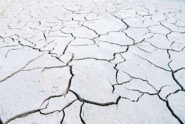 Full frame shot of cracked land