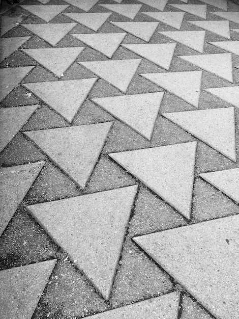 Photo full frame shot of paving stone