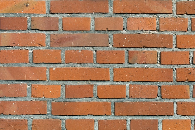 Photo full frame shot of red brick wall