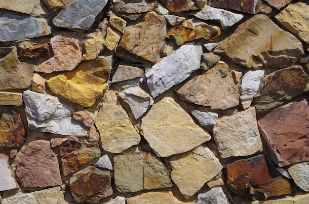 Full frame shot of stone wall