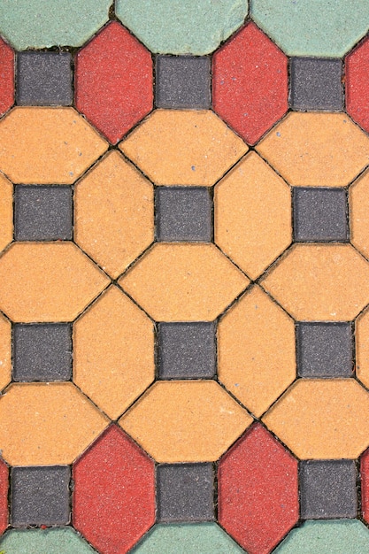 Photo full frame shot of tiled floor