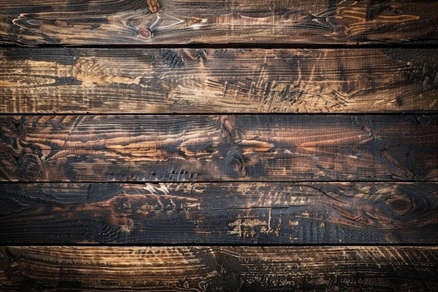 Full frame wooden background