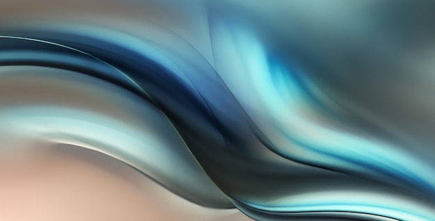 Full screen abstract chrome metal as background, 3d image