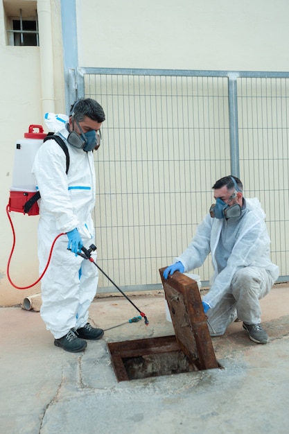 Fumigator sanitizing cleaning and disinfection Coronavirus pandemic professional control