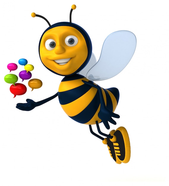 Fun bee animation