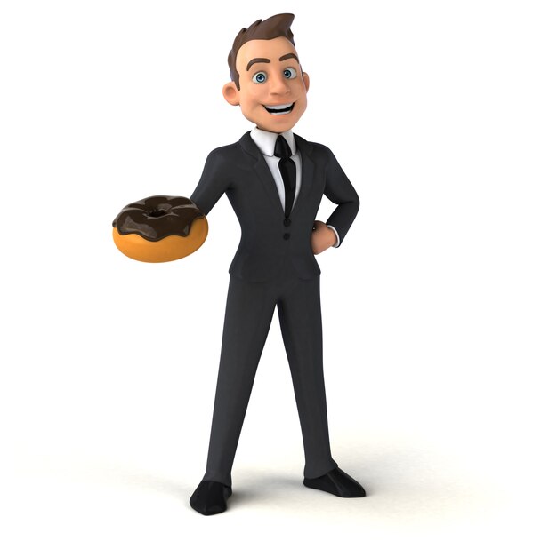 Photo fun businessman animation