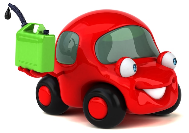 Fun car - 3D character