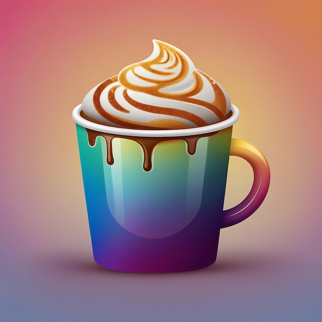 Photo fun coffee cup emoji images for creative communication