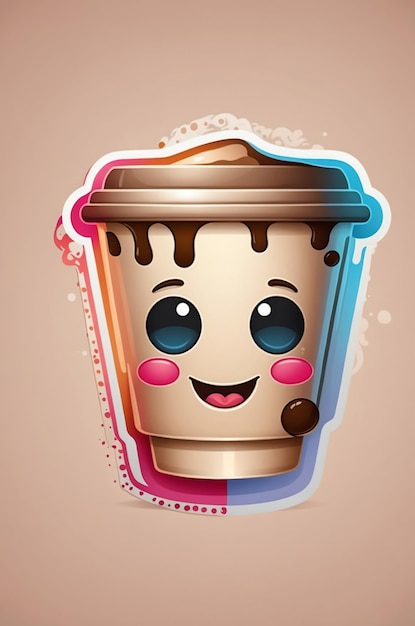 Photo fun coffee cup emoji images for creative communication