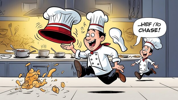 Fun Cooking Cartoon Characters