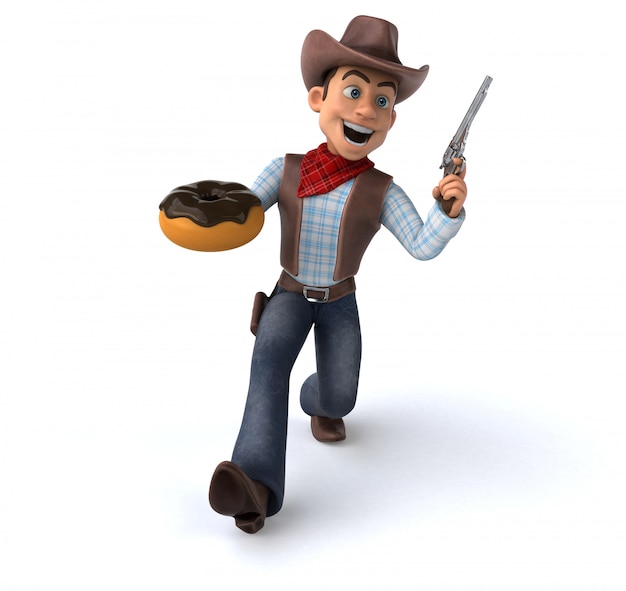 Fun Cowboy animation