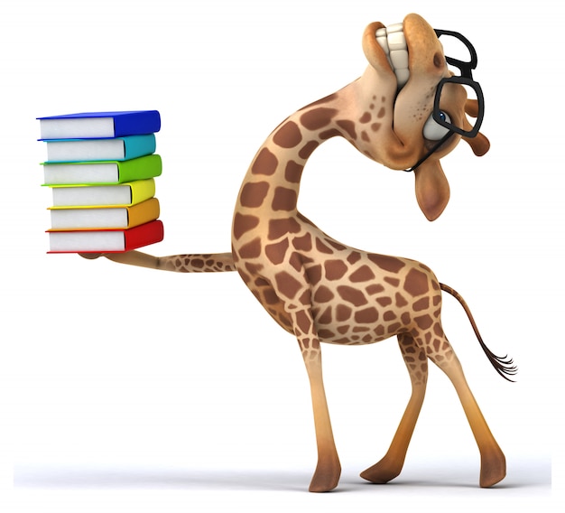 Fun giraffe animation