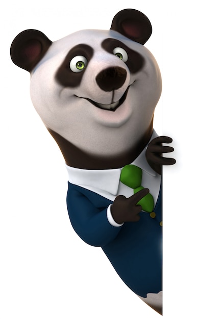 Fun panda animation