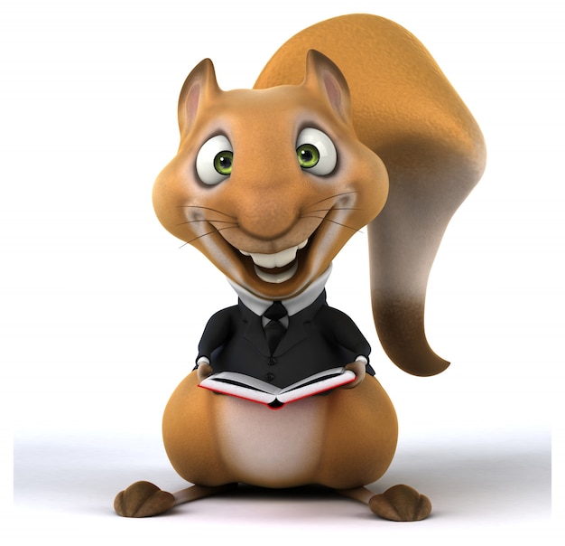 Fun squirrel - 3D character