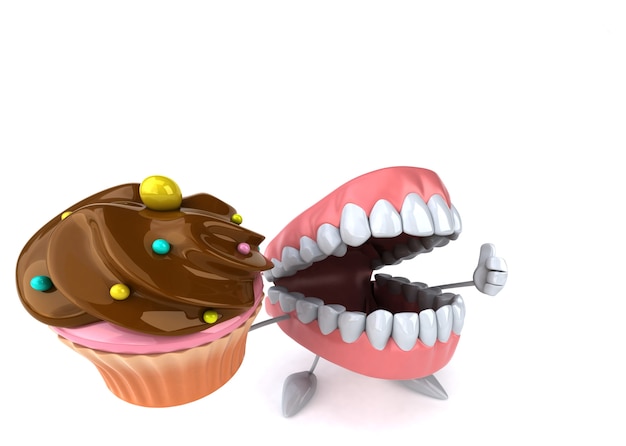 Fun teeth animation