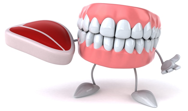 Fun teeth animation