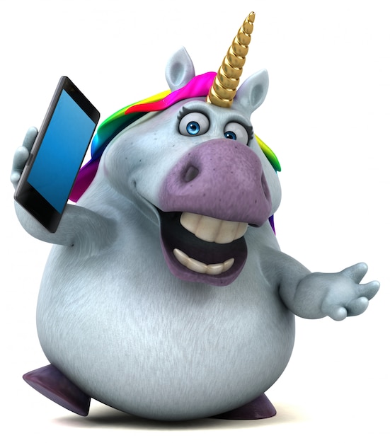 Fun unicorn animation