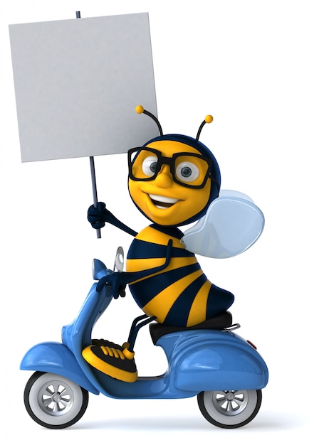 Funny bee