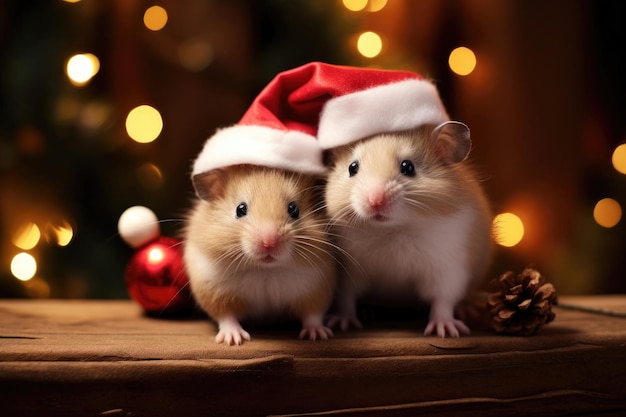 Funny Christmas animals