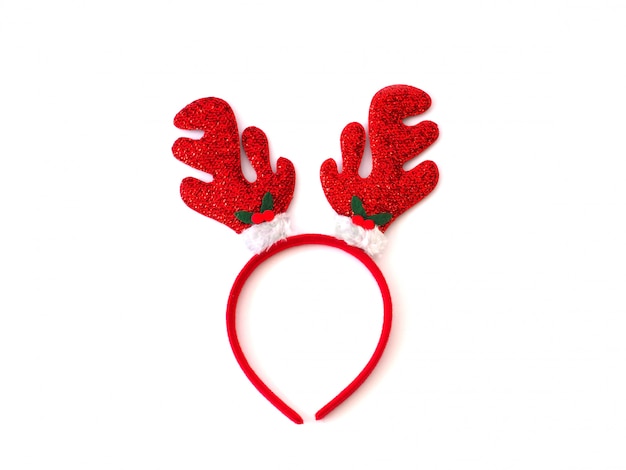 Funny Christmas headband reindeer horn