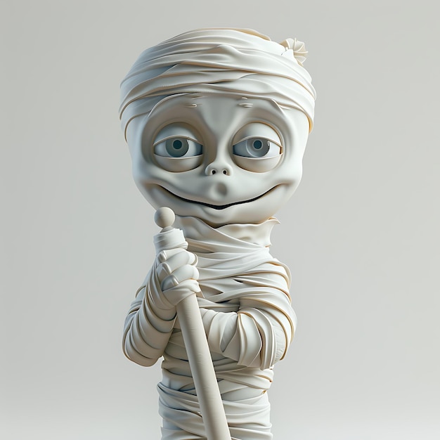 Funny Mummy Cartoon Character