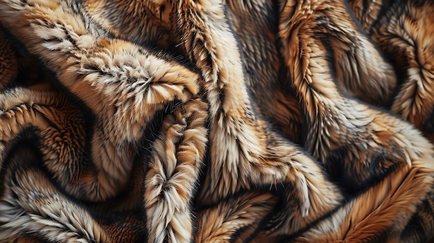 fur coat by the artist