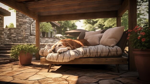 Furniture dog patio