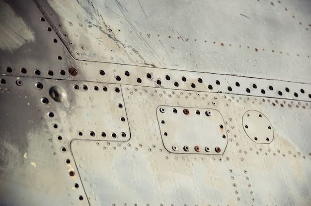 Fuselage of a old airplane