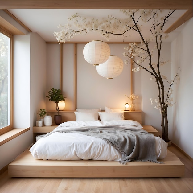 Futon Bedroom Oasis