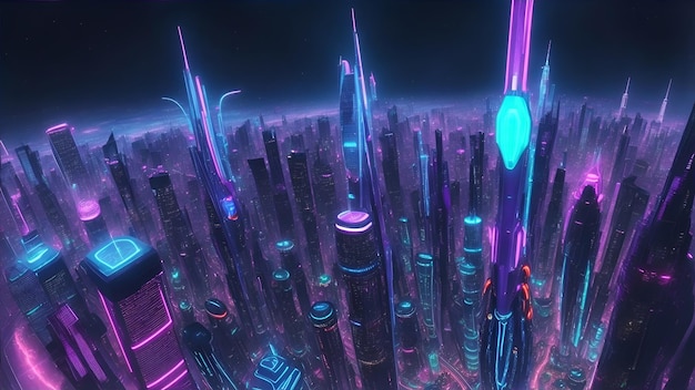 Future Neon CIty