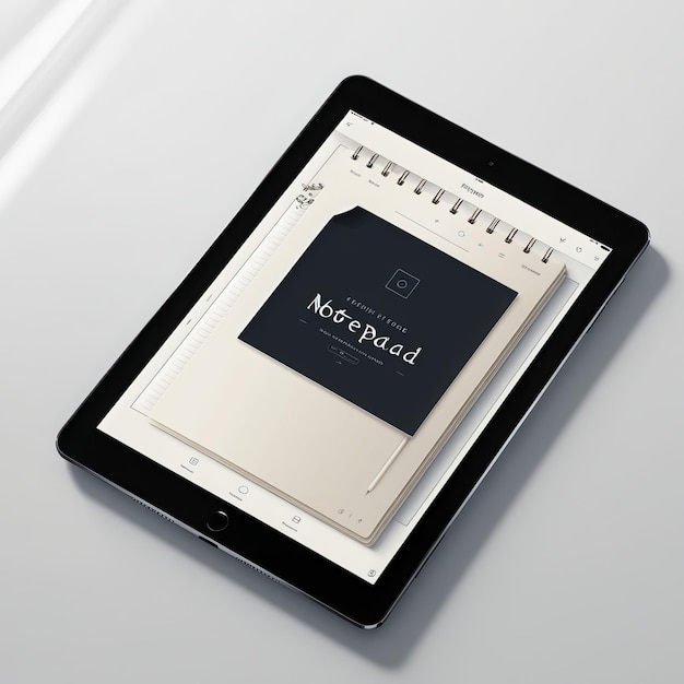 Photo the future of notetaking on a modern tablet