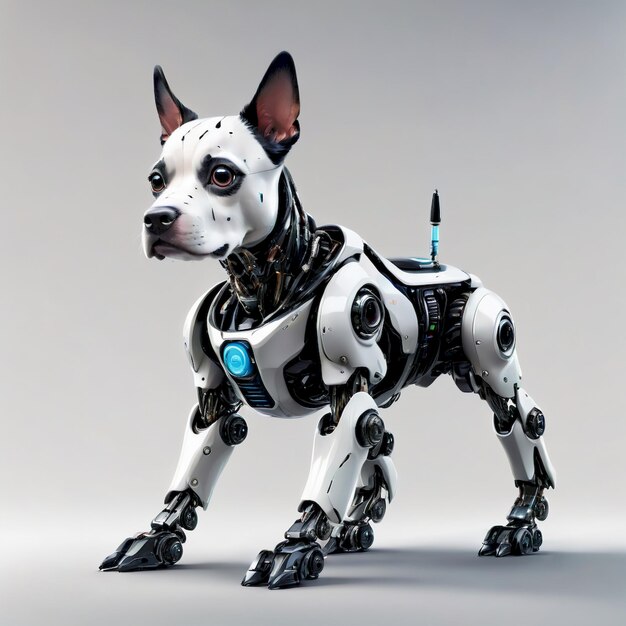 future robot dog background very cool