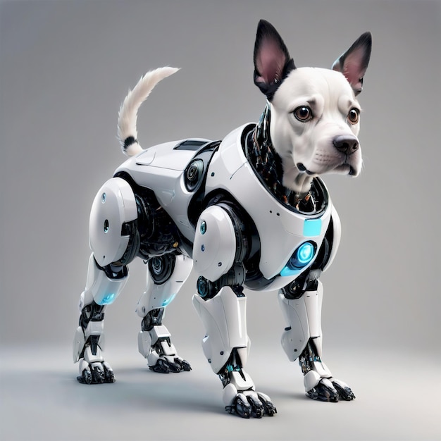 future robot dog background very cool