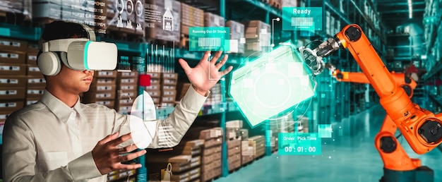 Future virtual reality technology for innovative VR warehouse management