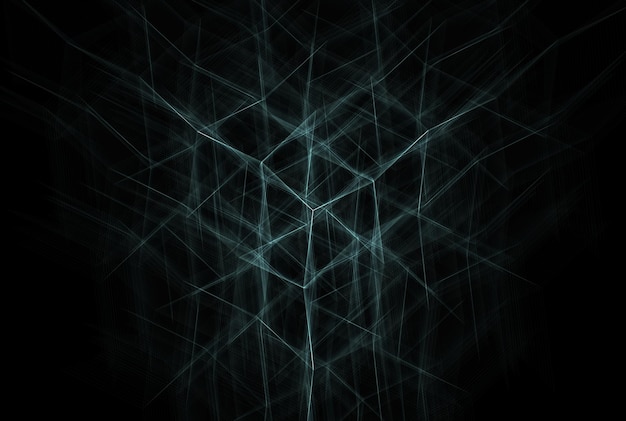 Photo futuristic abstract background hexagon network pattern geometry shape texture art