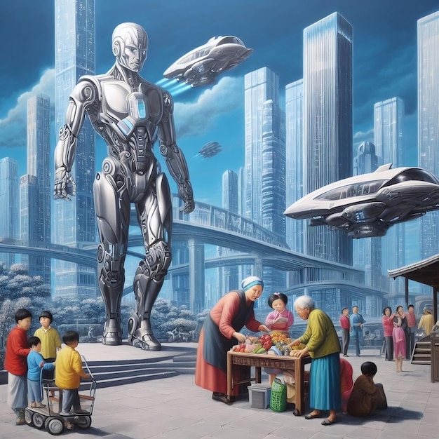 Futuristic Automatons A Visionary Tapestry of Robots Enhancing Human Lives