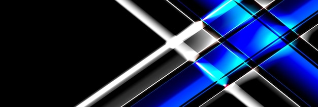 Futuristic banner abstract background