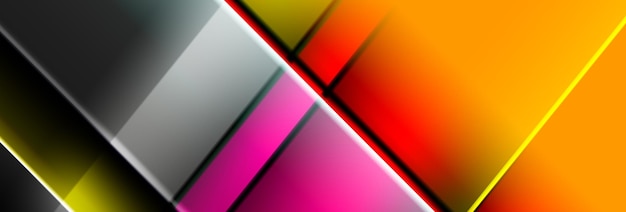 Futuristic banner abstract background