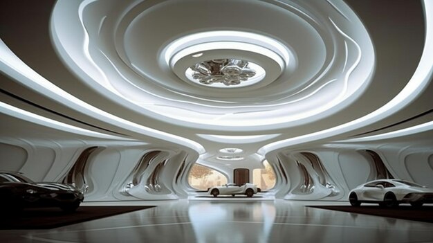 futuristic ceiling design