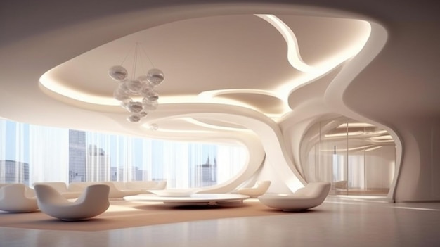 futuristic ceiling design