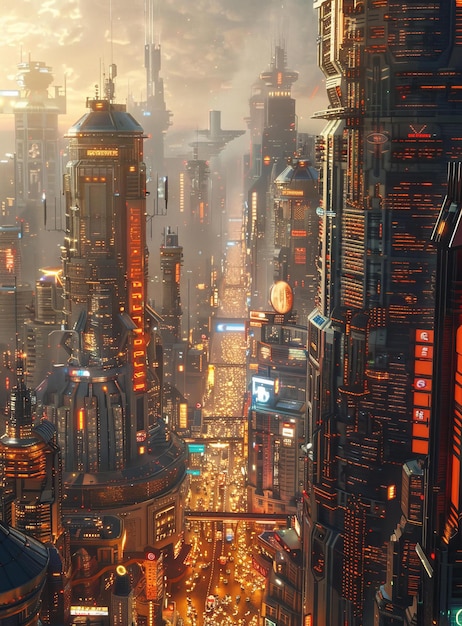 Futuristic Cityscape