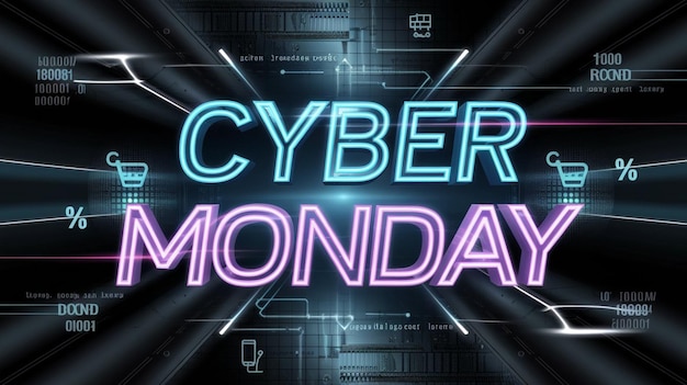 Futuristic Cyber Monday Sale Designs for Maximum Impact